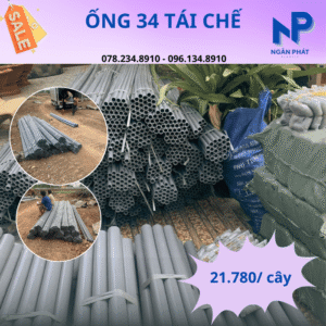 Ống Nhựa PVC 34 Giá Tốt