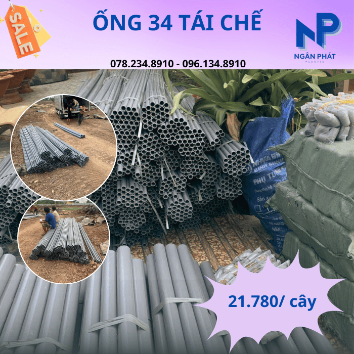 Ống Nhựa PVC 34 Giá Tốt Ống Nhựa PVC 34 Giá Tốt