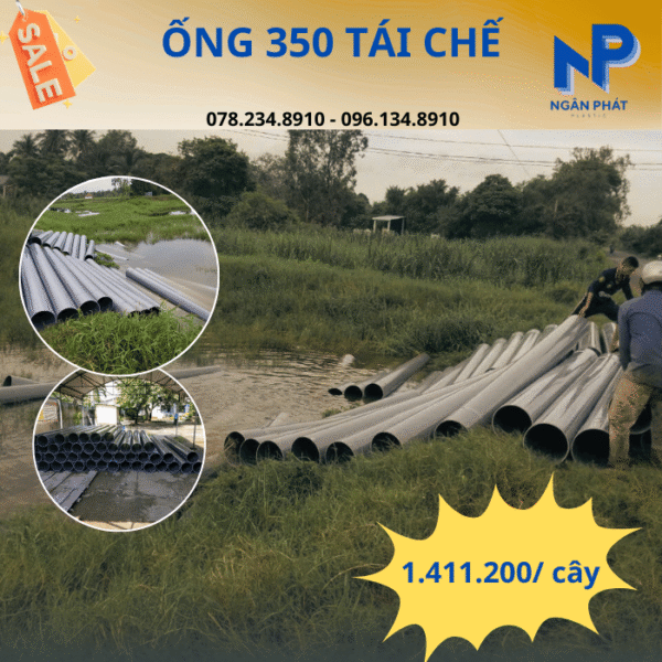 Ống Nhựa PVC 350 Giá Tốt | Nhựa Tái Chế - Siêu Chiết Khấu - Ống Nhựa ...