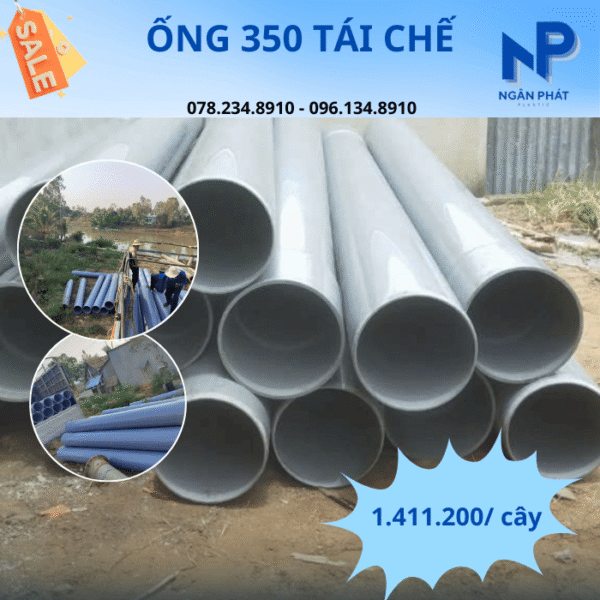Ống Nhựa PVC 350 Giá Tốt | Nhựa Tái Chế - Siêu Chiết Khấu - Ống Nhựa ...