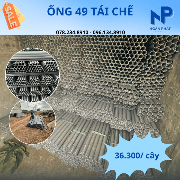 Ống Nhựa PVC 49 Giá Tốt Ống Nhựa PVC 49 Giá Tốt