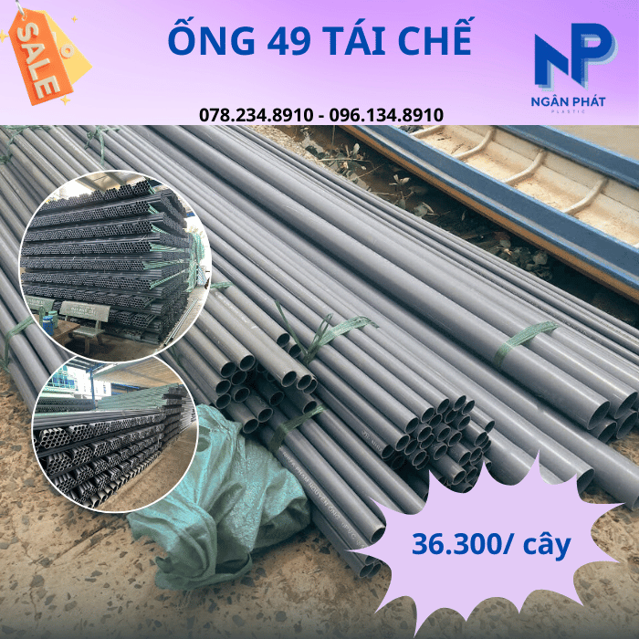 Ống Nhựa PVC 49 Giá Tốt Ống Nhựa PVC 49 Giá Tốt