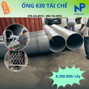 Ống Nhựa PVC 630 Giá Tốt