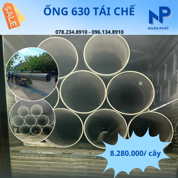 Ống Nhựa PVC 630 Giá Tốt Ống Nhựa PVC 630 Giá Tốt