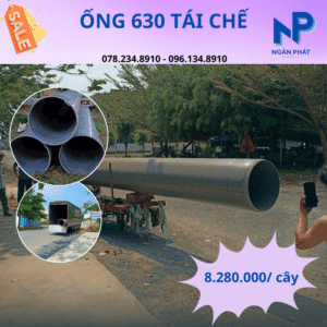 Ống Nhựa PVC 630 Giá Tốt