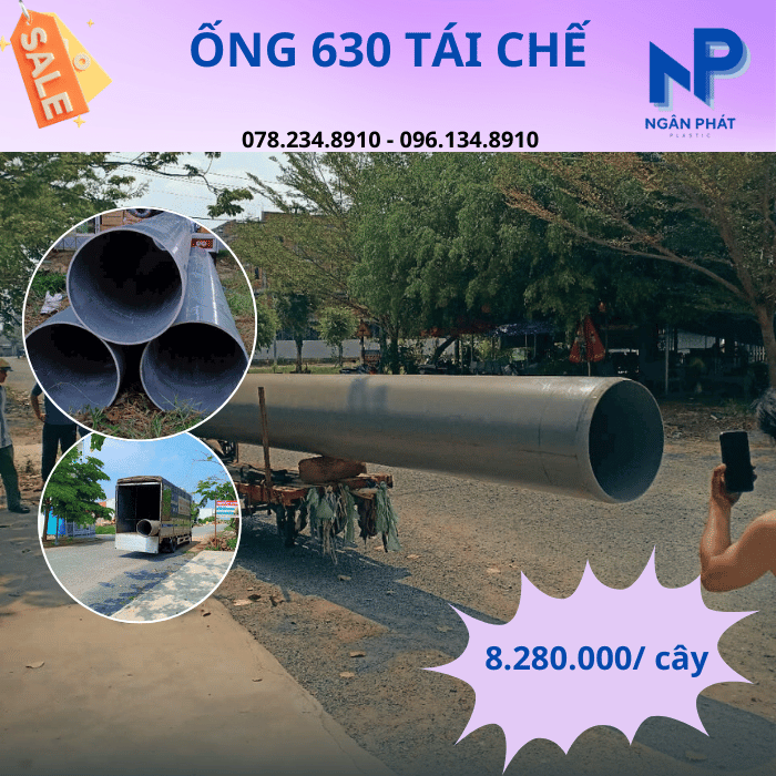 Ống Nhựa PVC 630 Giá Tốt Ống Nhựa PVC 630 Giá Tốt