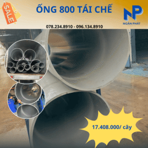 Ống Nhựa PVC 800 Giá Tốt