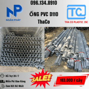 Giá Ống Nhựa 110 ThaCo Mới Nhất