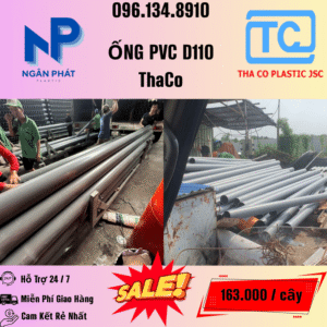 Giá Ống Nhựa 110 ThaCo Mới Nhất