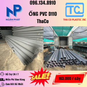 Giá Ống Nhựa 110 ThaCo Mới Nhất