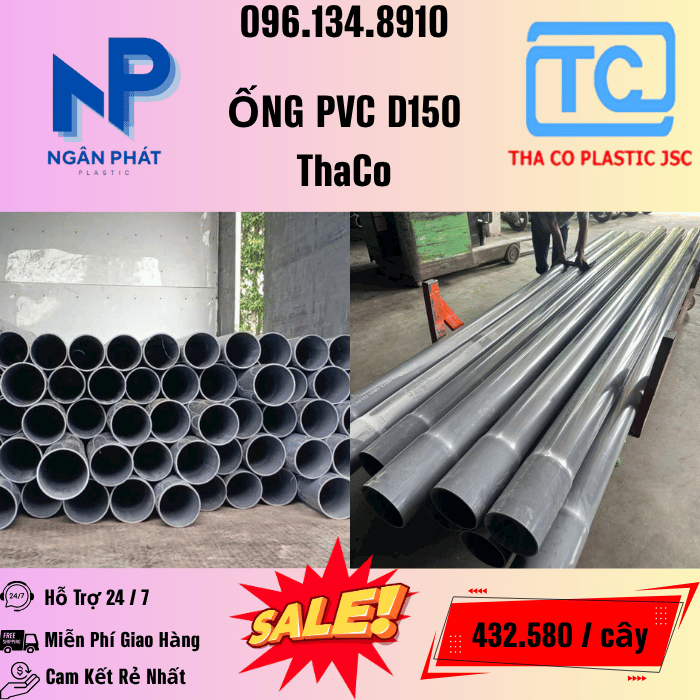 Giá Ống Nhựa 150 ThaCo Mới Nhất Giá Ống Nhựa 150 ThaCo Mới Nhất