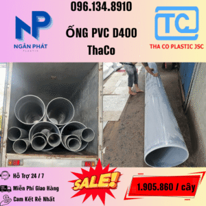 Giá Ống Nhựa 400 ThaCo Mới Nhất