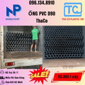 Giá Ống Nhựa 90 ThaCo Mới Nhất