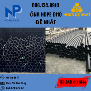 Ống HDPE D110 Đệ Nhất