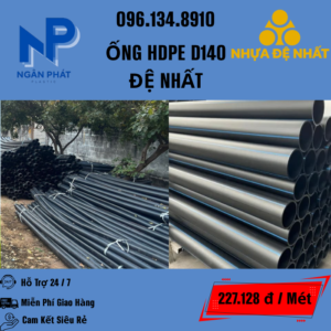 Ống HDPE D140 Đệ Nhất