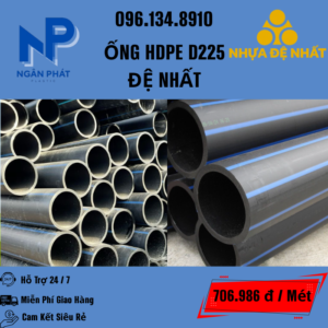 Ống HDPE D225 Đệ Nhất