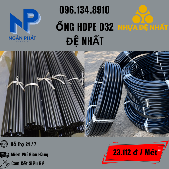 Ống HDPE D32 Đệ Nhất