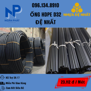 Ống HDPE D32 Đệ Nhất