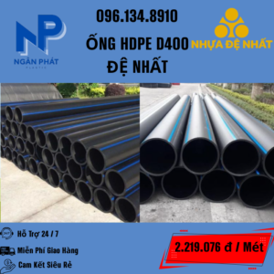 Ống HDPE D400 Đệ Nhất