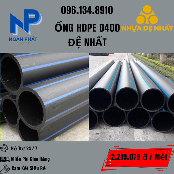 Ống HDPE D400 Đệ Nhất
