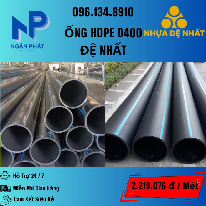 Ống HDPE D400 Đệ Nhất