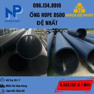 Ống HDPE D500 Đệ Nhất