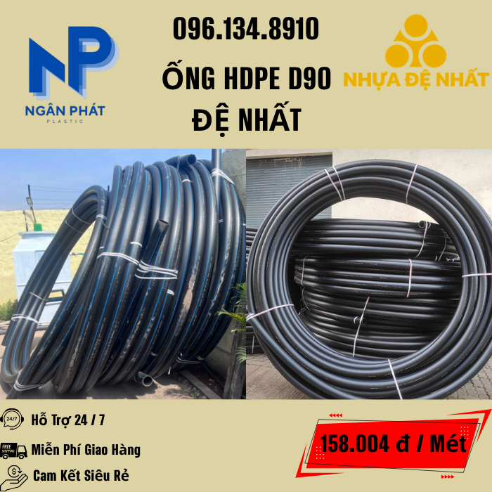 Ống HDPE D90 Đệ Nhất